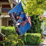 Generic Trump Shooting Flags Trump 2024 Flag 3X5 Feet With 2 Brass Grommets, Durable And Fade Resistant, Suitable For Elections, Porches, Gardens, And Interior Decoration