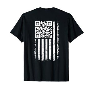 Funny QR Scan Me President Trump 45/47 Trump Dancing Code T-Shirt