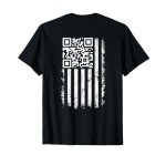Funny QR Scan Me President Trump 45/47 Trump Dancing Code T-Shirt