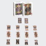 Bivpreom Trump Playing Cards，Trump Family Poker Playing Cards Include Trump,Melania,Trump Jr. and Biden Joker，Fun Trump Poker Cards