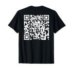 Funny QR President Trump 45/47 Tee Trump Dancing Code T-Shirt