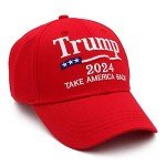 Trump 2024 Hat, Donald Trump 2024 MAGA Hat Embroidery Adjustable Take America Great Baseball Cap