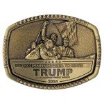 Tolongland Donald Trump 2024 Belt Buckle Collectibles - Trump Merchandise Gifts Cowboy Belt Buckle