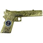 DL3-11 New Shiny Gold Special Edition Trump 2020 MAR-A-LAGO Jesse James 1911 MAGA Challenge Coin