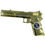 DL3-11 New Shiny Gold Special Edition Trump 2020 MAR-A-LAGO Jesse James 1911 MAGA Challenge Coin