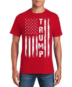 Trump American USA Flag Men T-Shirt