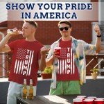 Trump American USA Flag Men T-Shirt