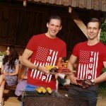 Trump American USA Flag Men T-Shirt