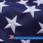 American Flag 3x5 FT Outdoor - American Flag Heavy Duty 3x5,All Weather Sewn Stripes Embroidered Stars…