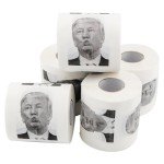 Donald Trump Toilet Paper Roll, Funny Political Humor Joke Gift, Gimmick Gifts for Republicans and Democrats