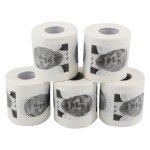 Donald Trump Toilet Paper Roll, Funny Political Humor Joke Gift, Gimmick Gifts for Republicans and Democrats