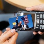 KnowonK Donald Trump 2024 Credit Card Skin,Debit Card Sticker,Transportation Card,Trump Assassination Debit Card Sticker Trump Shoting Decals for Kids Adult(Color-A)