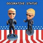 UKMPFGJ Donald Trump Collectibles Trump Merchandise Donald Trump 2024 Bobblehead Gifts for Trump Supporters and Patriotic Americans
