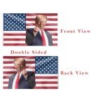 Trump 2024 Flag 3x5 Double Sided Outdoor 3 Ply Donald Trump Flags Support for President with 2 Brass Grommets