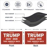 Trump Won Flag 2024-2028 President Flag Double Sided Heavy Duty Outdoor for Garden Bedroom Car Outdoor Decor with 4 Rows Stitched