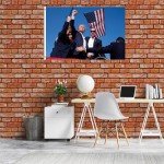 Naerza Trump Shooting Flag Double Sided 2024 Banner Flags 3x5ft For Indoor Outdoor Decoration Shooting Makes Me Stronger