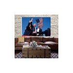 Naerza Trump Shooting Flag Double Sided 2024 Banner Flags 3x5ft For Indoor Outdoor Decoration Shooting Makes Me Stronger