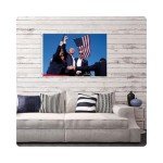 Naerza Trump Shooting Flag Double Sided 2024 Banner Flags 3x5ft For Indoor Outdoor Decoration Shooting Makes Me Stronger