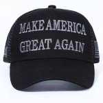 Dark MAGA Hat 2024 - Make America Great Again Trucker Cap | Donald Trump Merchandise | Snapback Baseball Cap for Men & Women