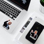 I Did That Trump Stickers, 100 Pcs Trump I Did That Stickers, 3" Large Size Funny I Did That Stickers, Mixed 5 Different Patterns