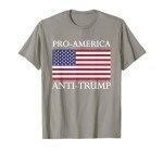 Pro-America Anti-Trump - American USA Flag Resist T-Shirt