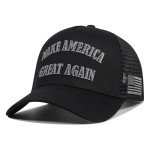Trump Dark MAGA Hat 2024 Make America Great Again Trucker Hats 45 47 for Men Women