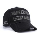Dark MAGA Hat Donald Trump Black MAGA Hat 2025 MAGA Hat Trump Merchandise Embroidered Baseball Cap