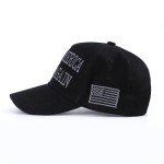 Dark MAGA Hat Donald Trump Black MAGA Hat 2025 MAGA Hat Trump Merchandise Embroidered Baseball Cap