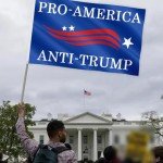 Soulbuty Pro-America Flag Anti-Trump Flag 3x5 Ft Polyester with Brass Grommets