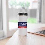 100Pcs 2x3 Inches Waterproof Trump Stickers Trump Take America Back 2024 Stickers Decals MAGA Stickers Decals for Car Bumper Laptop Botters and Car Window Decoration