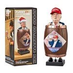 PEYIDA Donald Trump Collectibles - Funny Cigarette Dispenser for Christmas Party, Home Decor - Gag Gift for Trump Fans