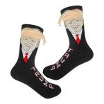 Unisex Crazy Crew Socks, 2024 Take America Back MAGA USA Patriotic Freedom Day Gifts Funny Novelty Socks for Men&Women, Make America Great Again USA Sock Gifts For Men Womens