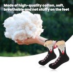 Unisex Crazy Crew Socks, 2024 Take America Back MAGA USA Patriotic Freedom Day Gifts Funny Novelty Socks for Men&Women, Make America Great Again USA Sock Gifts For Men Womens