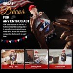 SOMGEM Trump Merchandise Cigarette Dispenser, 2024 Donald Trump Santa Cigarette Holder Cases, Funny Trump Gifts Collectibles, Prank Toy & Novelty Gag Gift for Christmas Party Decorations
