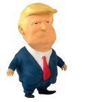 Investology Special Edition Pose-able Prez: Donald Trump - The Best Funny, Stretchy, Squishy Donald Trump Stress Splat Doll Ever! Stress Relieving Novelty President Collectible Sensory/Fidget Toy