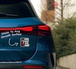 eDesign God Guns and Trump Sticker Decal - 4 Inches - Trump Stickers for Car Truck Van Window Bumper Laptop Tablet Cup Tumbler Water Bottle and Any Smooth Surface 2-Pack