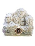 BobbleFingers Donald Trump Gifts Mount Rushmore Clock Gag Gift