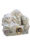 BobbleFingers Donald Trump Gifts Mount Rushmore Clock Gag Gift