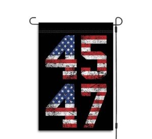 Trump 2024 Maga Garden Flag - Republican Yard Banner