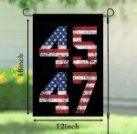 Trump 2024 Maga Garden Flag - Republican Yard Banner