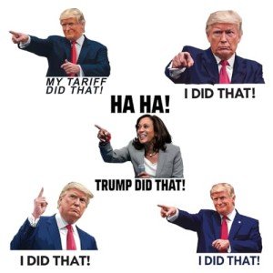200 Pcs Trump I Did That Stickers - Funny Anti We Did That Donald Trump MAGA Sticker for Laptops Water Bottles Cars Gas Station
