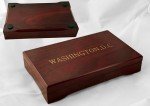 Donald Trump Inauguration & White House Commemorative Coin Set – 45th & 47th President Collection in Elegant Redwood Display Box