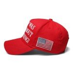 Trump was Right About Everything Hat Trump MAGA Hats Donald Trump 2024 45-47 with USA Flag Baseball Cap (US, Alpha, One Size, White Text with Red)