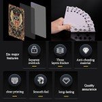 Trump Playing Cards - MAGA Poker Cards,Standard Waterproof & Perspective-Proof Trump Family Poker Deck Featuring Melania, Ivanka, Elon Musk, J.D. Vance & Jokers Biden - Perfect Trump Gift