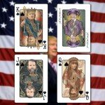 FREE SHIP DEAL Trump Playing Cards Premium Family Poker - Joker Standard Cards for Advanced Collection Deck -52 Cards+2 Jokers, (Trump Playing Cards)