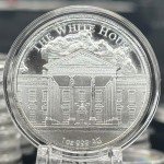 Generic 1 oz 2024 Trump Survives : Fight fight fight! Silver Round