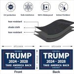 Trump Won Flag 3 Ply Super Tough Double Sided 3x5 Outdoor Flags, Long Lasting, Fade Resistant 300D Polyester Pongee Flag Banner for Outside with 2 Brass Grommets 4 Rows Stitched