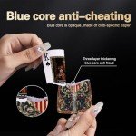 NIROZA Trump Playing Cards,MAGA Poker Cards,Standard Funny Waterproof & Perspective-Proof Trump Family Poker Deck Featuring Melania, Ivanka, Elon Musk & Jokers Bide,Funny Trump Merchandise Gift
