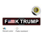 YINENA Fuck Trump Banner Anti Trump Flag Banner for Yard Garden Outdoor Decor 98" x 18"