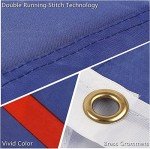 Oligei Trump 2024 Flag, 3 x 5 Feet Trump Flag Take American Back with 4 Pcs Trump 2024 Sticker, Polyester Fiber Trump Desantis 2024 Flag, American Flag Bright Anti-Ultraviolet Fading with Brass Buttonhole